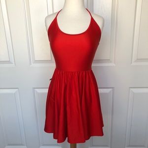American Apparel Skater Dress in Red!!!